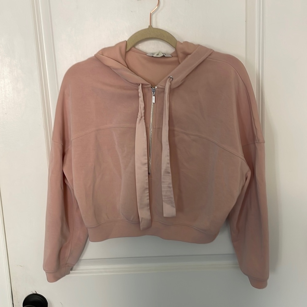 Club Monaco cropped hoodie